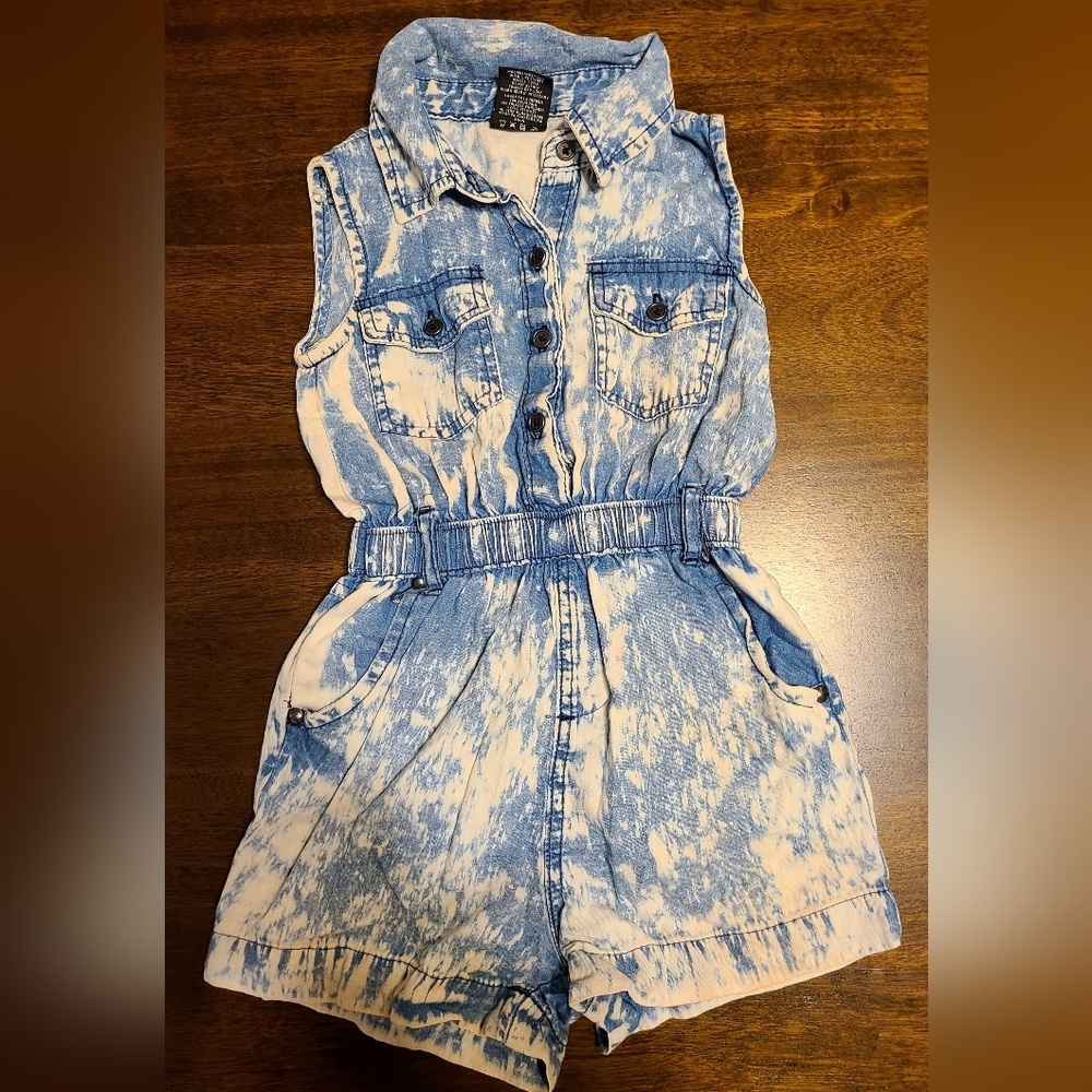 Lightweight Jean Romper